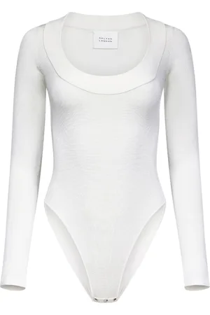 GALVAN Sasha boat-neck bodysuit