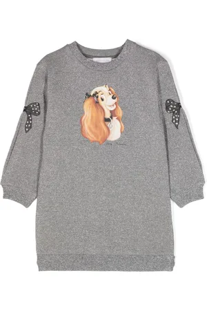 MONNALISA X Disney lurex jersey dress