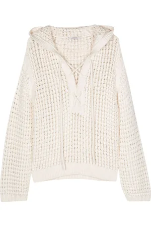 Dorothee Schumacher Open-knit hooded sweater