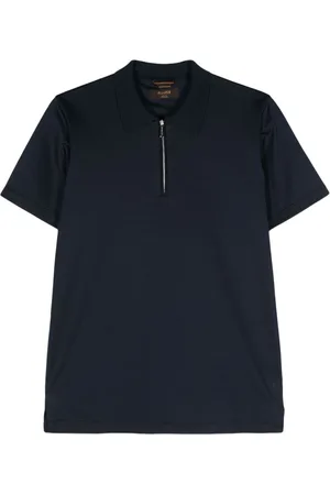 MOORER Jericho cotton polo shirt