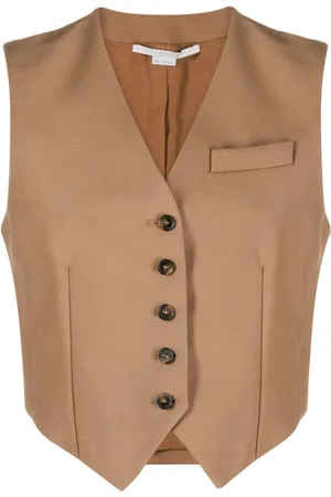 Stella McCartney Sleeveless virgin wool waistcoat