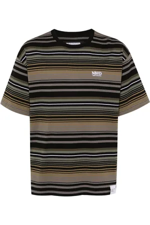 NEIGHBORHOOD Logo-embroidered cotton T-shirt