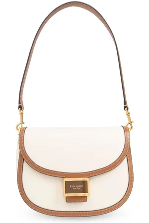 Kate Spade Katy logo-plaque leather shoulder bag