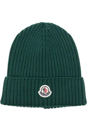 Moncler Logo-patch ribbed beanie