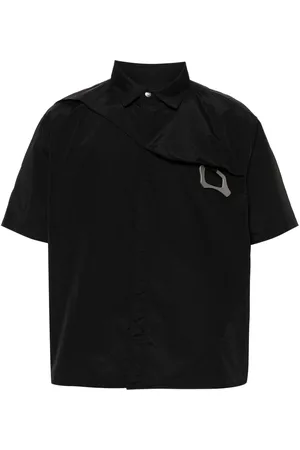 HELIOT EMIL Carabiner-detail short-sleeve shirt