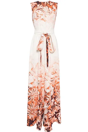 Saiid Kobeisy Floral-print wide-leg jumpsuit