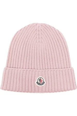 Moncler Logo-patch ribbed beanie