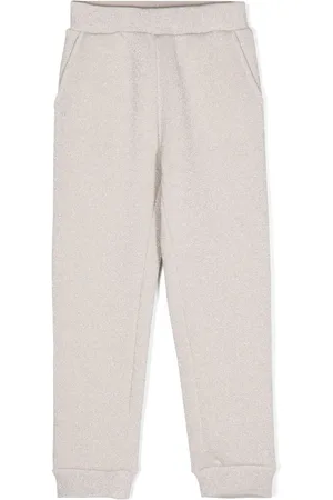 MONNALISA Bow-detail track pants