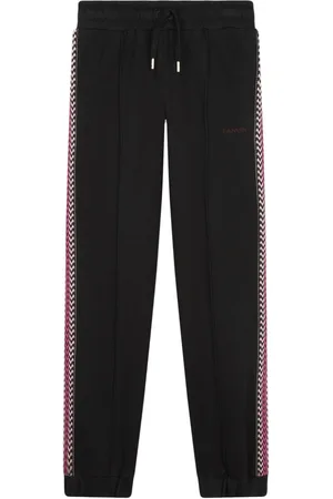 Lanvin Embroidered-logo track pants
