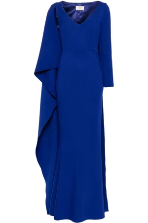 V:PM ATELIER Vinette cape-insert gown