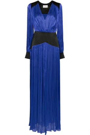 V:PM ATELIER Delilah plissé gown