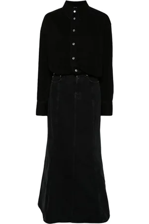 haikure Jos denim maxi dress