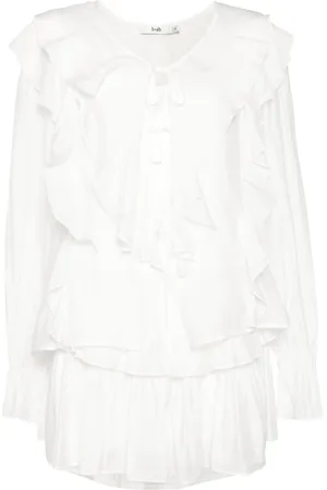 B+AB Fully-ruffled muslin co-ord set