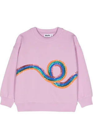 Molo Sequin-embellished cotton sweatshirt
