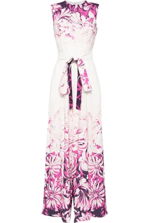 Saiid Kobeisy Floral-print wide-leg jumpsuit