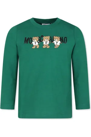 Moschino Teddy Bear-print cotton T-shirt
