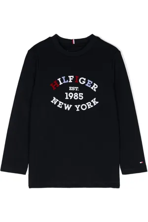 Tommy Hilfiger Flocked-logo cotton T-shirt
