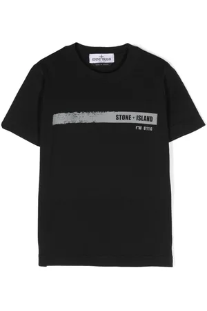 Stone Island Logo-print cotton T-shirt