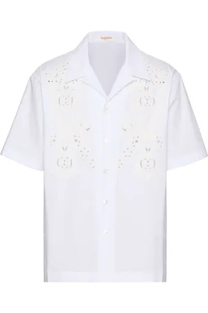 VALENTINO GARAVANI Embroidered cotton shirt