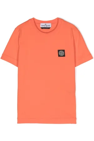 Stone Island Compass-appliqué cotton T-shirt