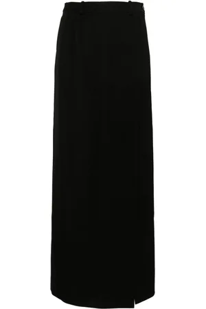 Balenciaga Slit tailored maxi skirt