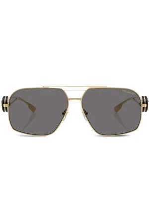 VERSACE Medusa pilot-frame sunglasses