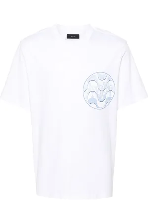 AMIRI Staggered cotton T-shirt
