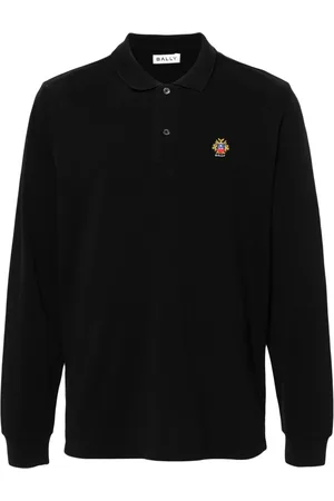 Bally Logo-embroidered organic cotton polo shirt