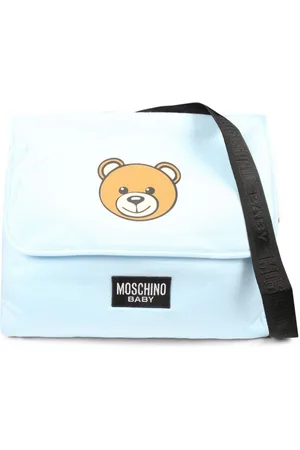 Moschino Teddy Bear-print cotton changing bag