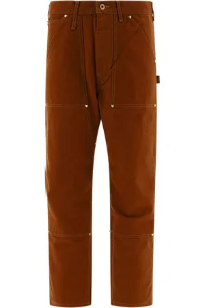 HUMAN MADE Straight-leg gold-toned hardware trousers