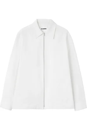 Jil Sander Zip-up cotton shirt