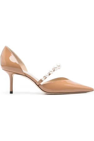 Jimmy Choo Aurelie 65mm leather pumps