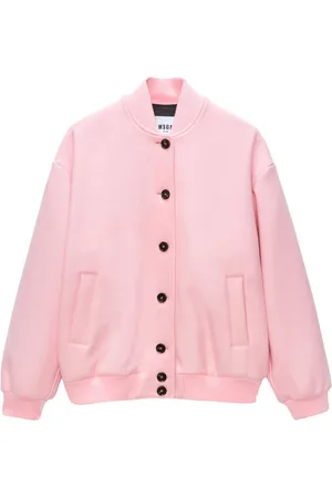 Msgm Graphic-print puffer jacket