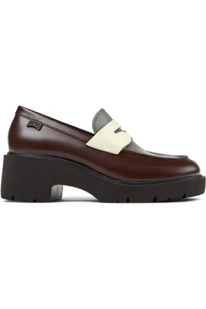 Camper Milah mismatched colour-block loafers