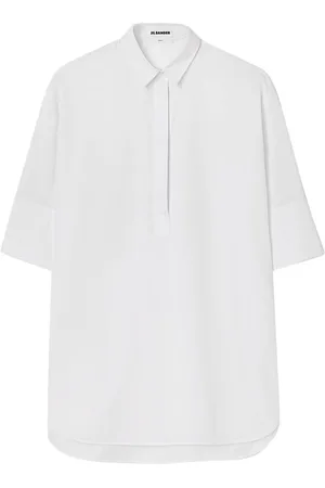 Jil Sander Friday puff-sleeve cotton shirt