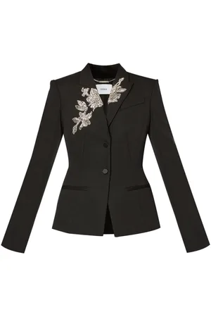 Erdem Crystal-embellished tailored blazer