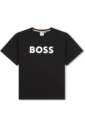HUGO BOSS Logo-print cotton T-shirt