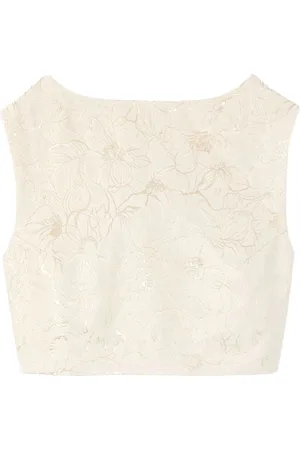 Destree Jacquard sleeveless top