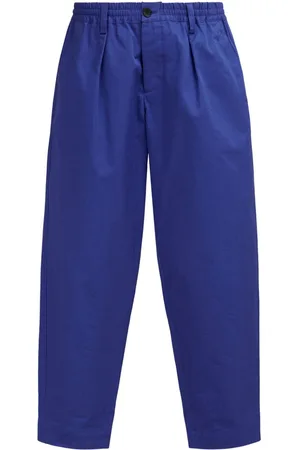 Marni Tapered organic-cotton trousers