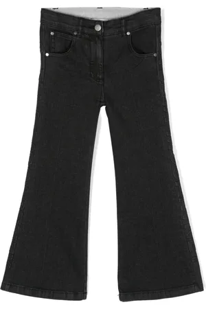 Stella McCartney Logo-embossed flared jeans