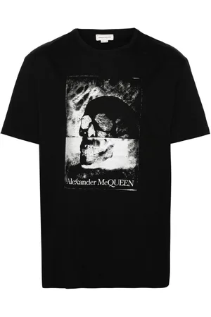Alexander McQueen Skull-print cotton T-shirt