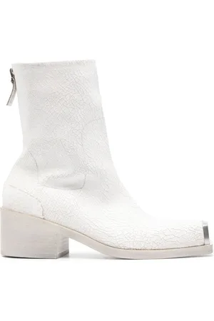 MARSÈLL Metal-toecap crinkled boots