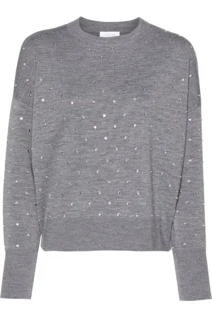 Paco rabanne Glass crystal-embellished jumper