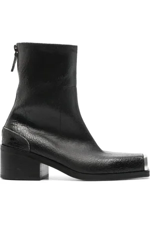 MARSÈLL Metal-toecap crinkled boots