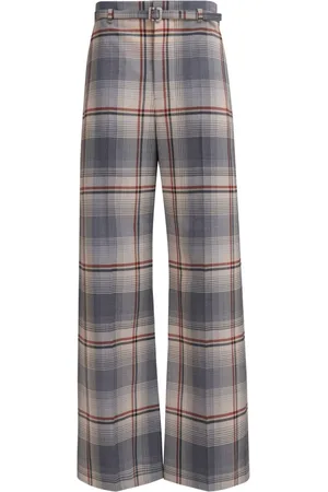 Marni Belted check-print trousers