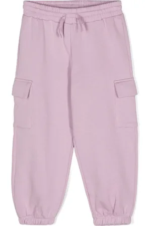 Stella McCartney Cotton jersey tapered track pants