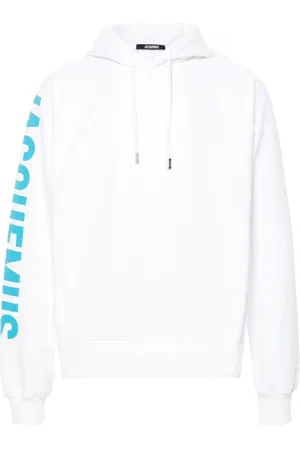 Jacquemus Raised-logo cotton hoodie