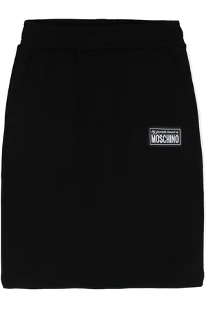 Moschino Mid-rise cotton skirt