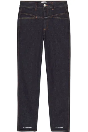 Closed Pedal Pusher tapered jeans