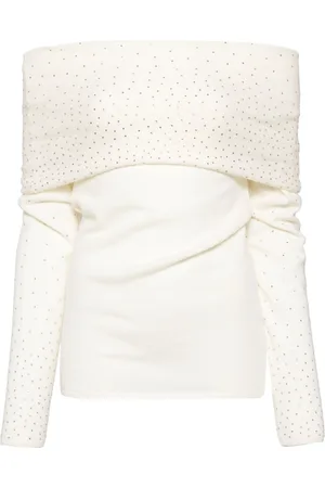 Camilla Off-shoulder knitted top